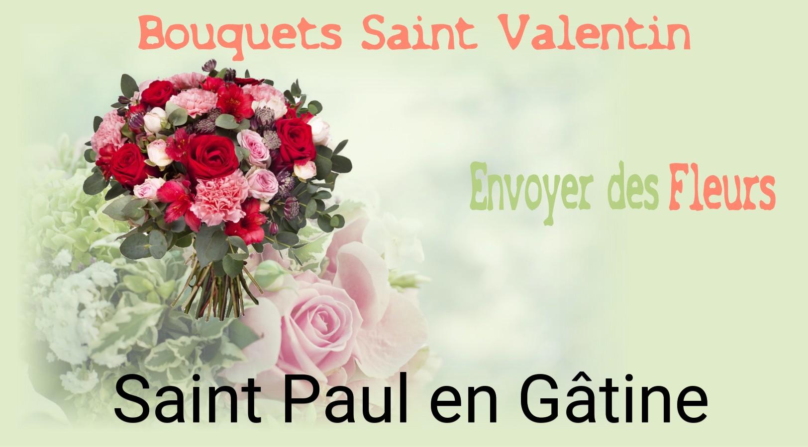 Roses de Saint-Valentin livrées à Saint-Paul-en-Gâtine